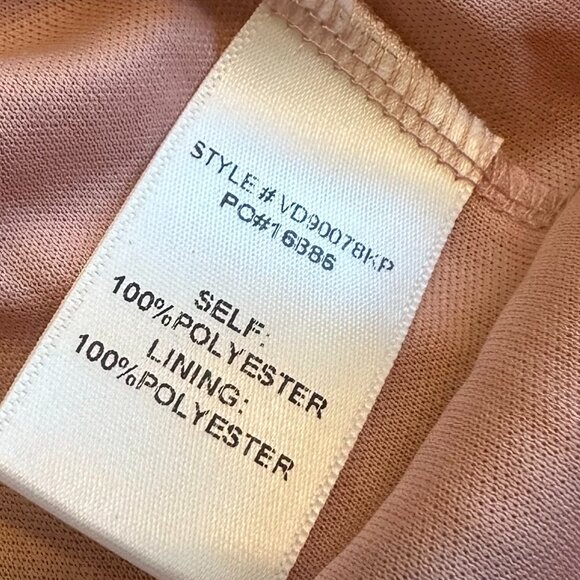 PinkBlush Pink Lace Maxi Dress Short Sleeve Maternity Photo Shoot Size XL Womens - Picture 13 of 13